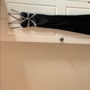 Gorgeous beaded black long dress